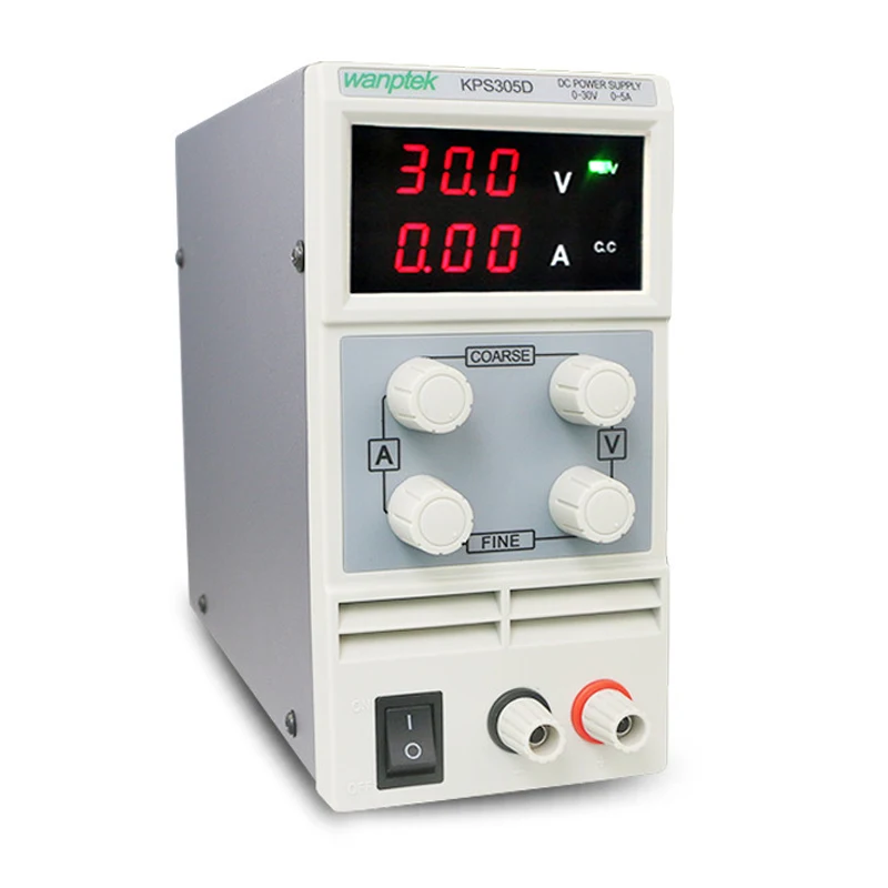 

Mini Precision Laboratory Power Supply 30V 5A Regulated DC Power Supply Adjustable 0.1V 0.01A Digital Display Voltage Regulators