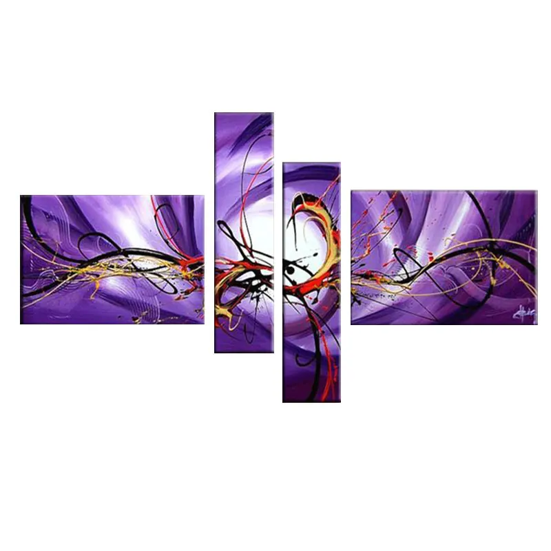 Минималистский Абстрактная Живопись Стиль росписи холсте маслом гостиная без