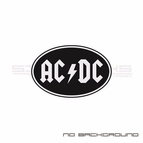 Наклейка на 2 шт. пара AC DC логотип эмблема гонки Круглый Стайлинг