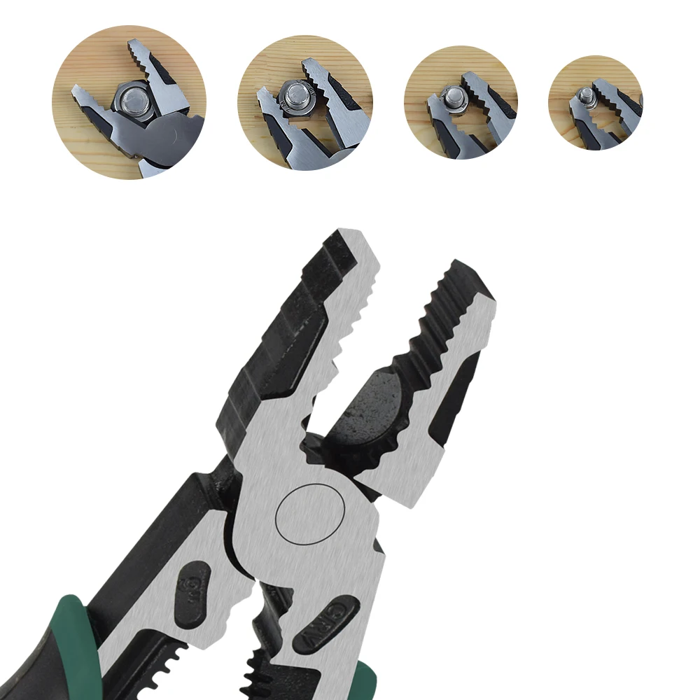 Toolour 9 ''многофункциональный инструмент для зачистки проводов плоскогубцы для тяжелых проводов плоскогубцы диагональные профессиональные плоскогубцы инструменты для ручного обжима