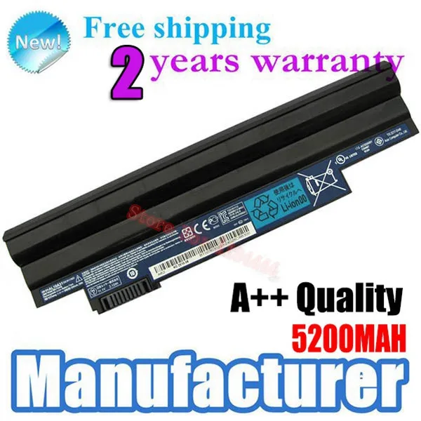 Новейший Аккумулятор для ноутбука Acer Aspire One D255 D255E 360 (D260) 522 AOD255 AL10A31 AL10B31 AL10G31 AK003BT. 071