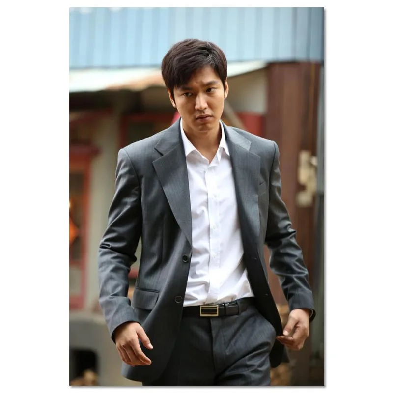Lee Min Ho Плакат на заказ холст плакат художественная отделочная ткань для дома ткань настенный плакат печать шелковая ткань 30X45 см, 40X60 см - Цвет: Canvas Poster 1