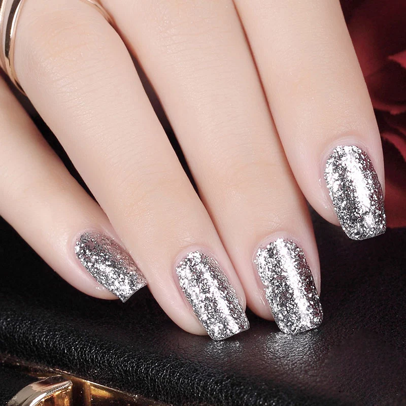 Лак с зеркальным эффектом для ногтевой фототерапии клей DIY 3D Многоцветный Nail Art