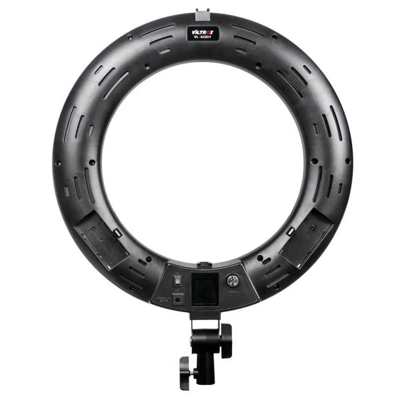 Viltrox VL-600T 45W 3300-5600k кольцевой светодиодный светильник для видео+ зажим для телефона двухцветный CR95+ беспроводной пульт дистанционного управления фото Live селфи заполняющий светильник ing