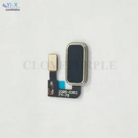 5pcslot black fingerprint sensor scanner lock touch id home button return flex cable for lenovo vibe p1 p1c58 p1c72
