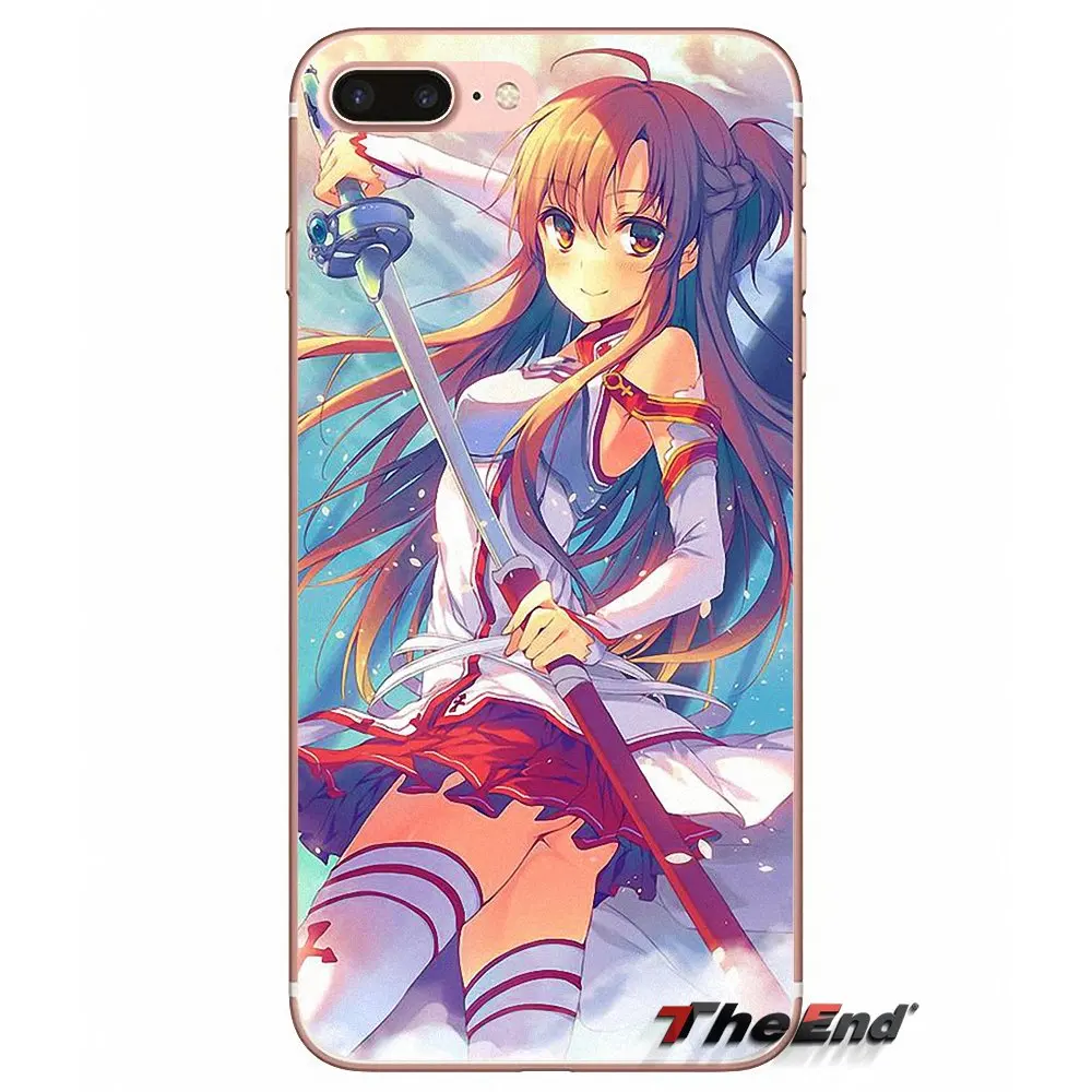 Sword Art Online аксессуары чехол для телефона сумка Huawei P Smart Y6 P8 P9 P10 Plus Nova P20 Lite Pro Mini 2017
