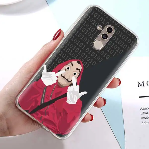 05 ТПУ силиконовый чехол для huawei P30 P20 Pro P10 P9 Lite mate 10 20 Lite 20 10 Pro Чехол из фильма La Casa De Papel мягкий прозрачный чехол - Цвет: 05