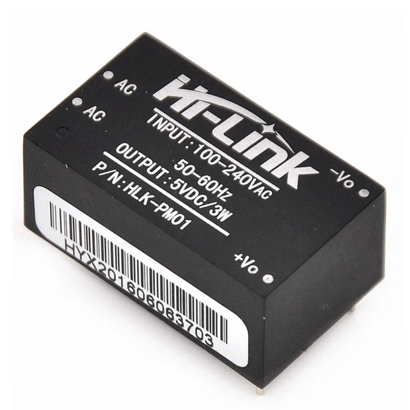 Elecrow HLK PM01 мини блок питания AC DC 220 В до 5 понижающий Умный домашний переключатель DIY