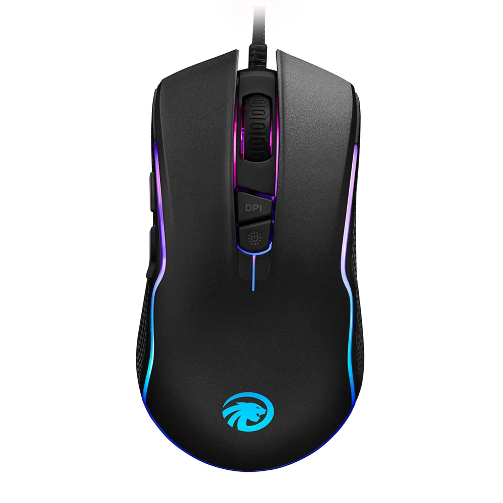 FMOUSE мышь игровая RGB геймер оптическая Проводная настольная для видеоигр|Мыши| |