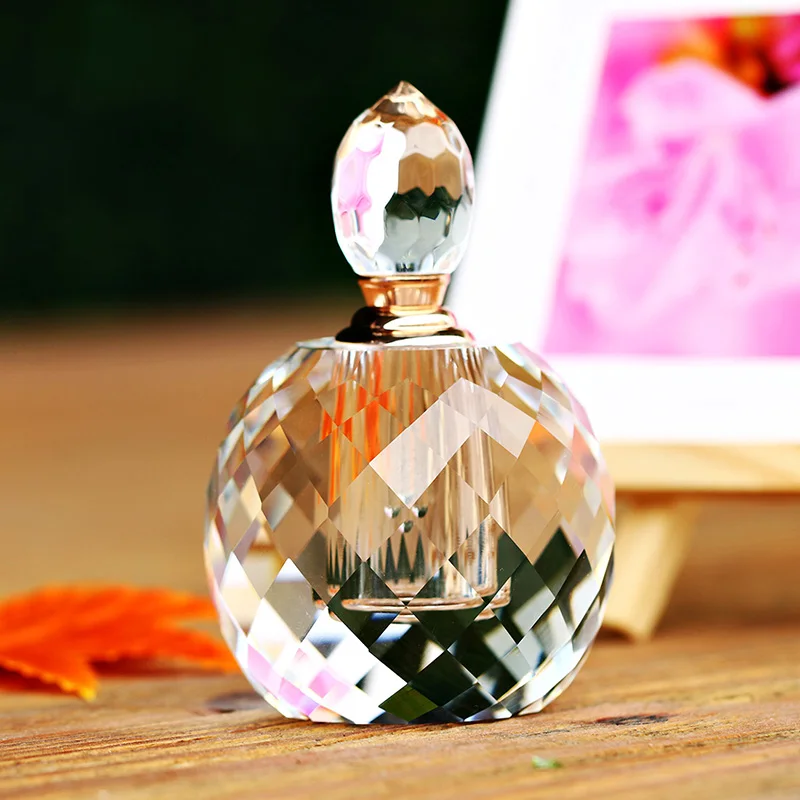 7 мл Clear Prism круглый Роскошные многоразового флаконы для женских духов Parfum пустой