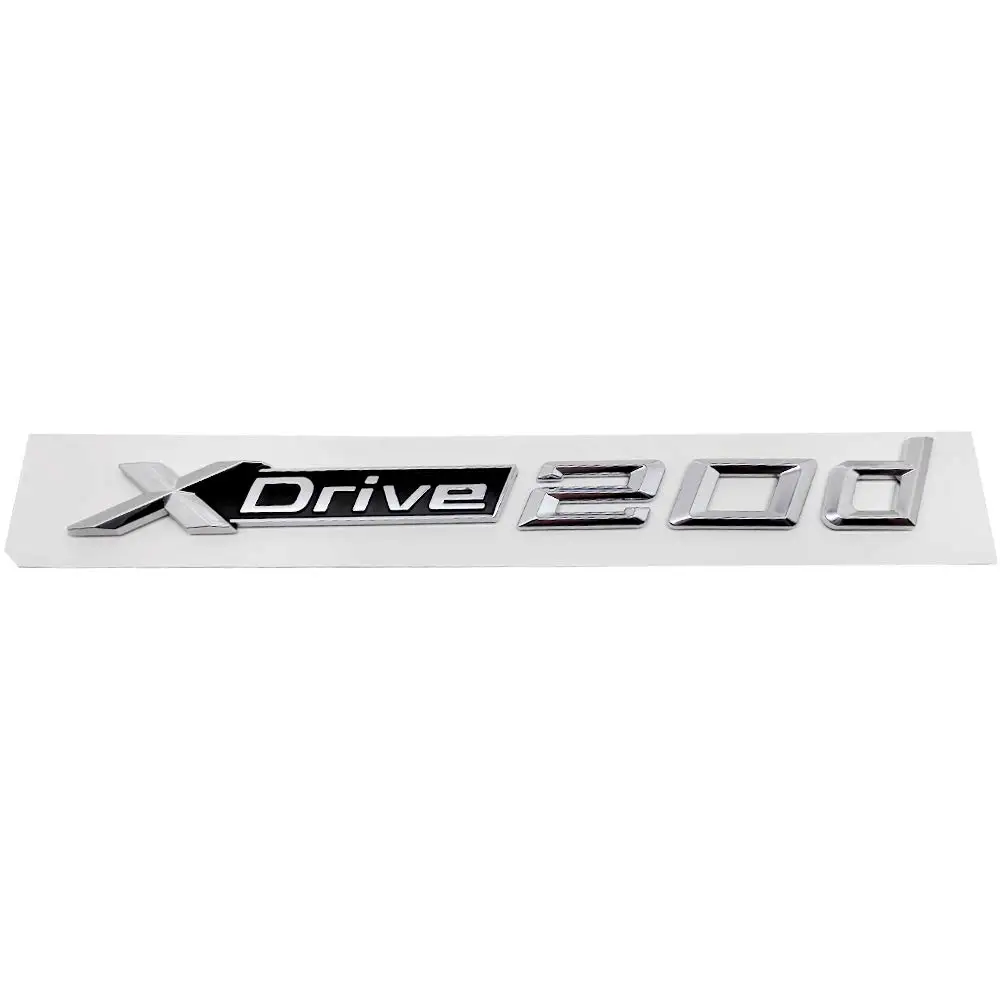 1 40 шт. 3D стерео Наклейка на багажник автомобиля Xdrive 20d 25d 35d 40d 50d буквы с логотипом