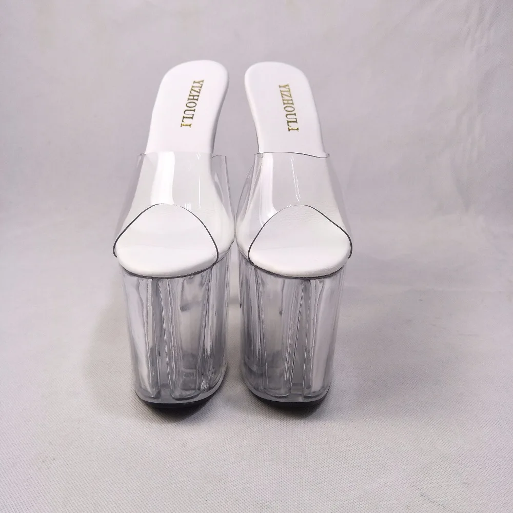 8 дюймов искусственные тапочки великолепные с кристаллами низкая цена женская