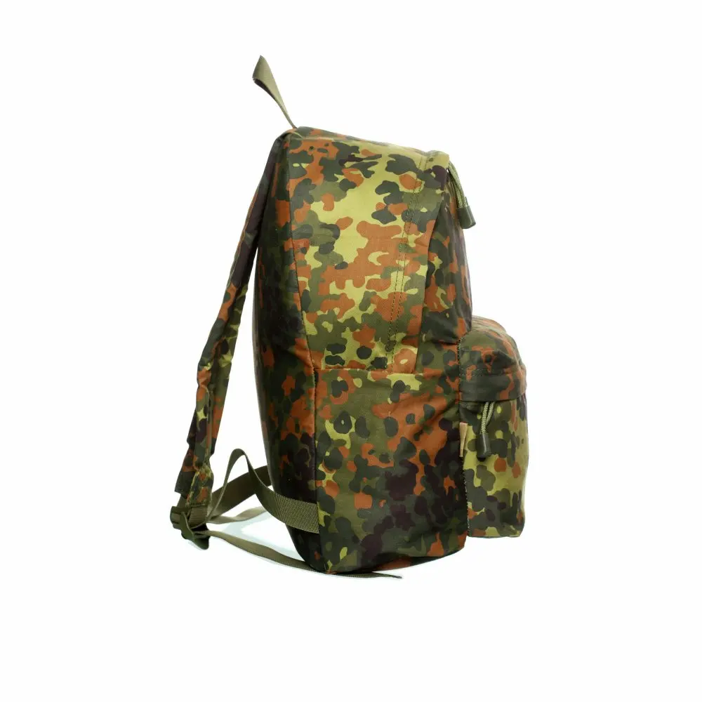 Немецкий камуфляжный рюкзак Flecktarn 65% полиэстер 3% хлопок саржа | Спорт и
