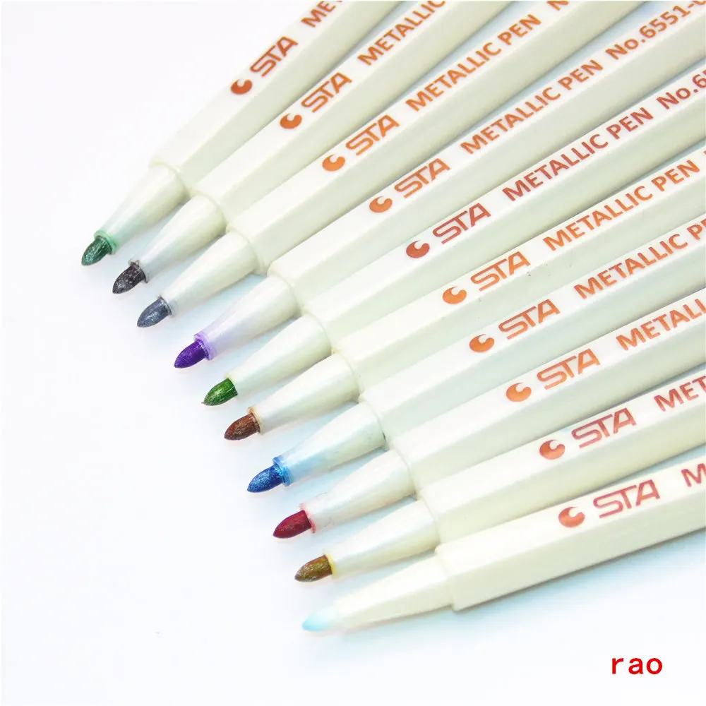 Роскошная качественная металлическая маркерная Ручка DIY для скрапбукинга мягкая