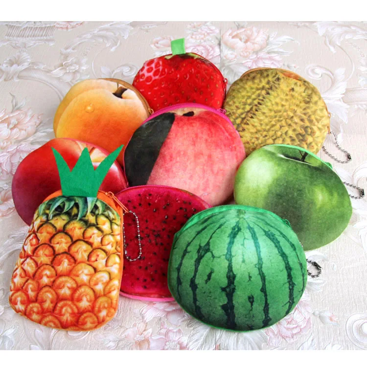 12 шт. для детского дня рождения вечерние сувенирные фрукты дизайн бумажник монет