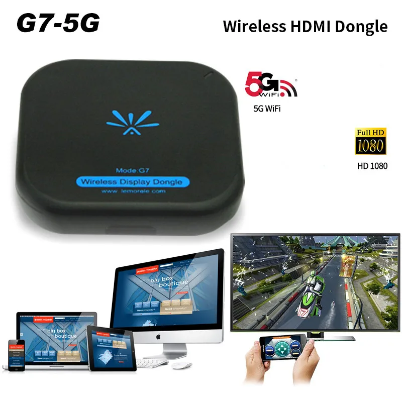 8pin ТВ-палка 5 ГГц G7 Miracast Anycast airplay dnla HDMI WiFi Дисплей приемник ключ Мини ПК Android ТВ-палка для Android ios - Цвет: 8pin