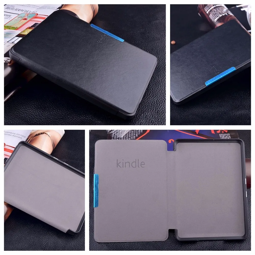 Чехол для Amazon Kindle Paperwhite 2015 кожаный чехол 6 дюймов магнитный оригинальный 2 3