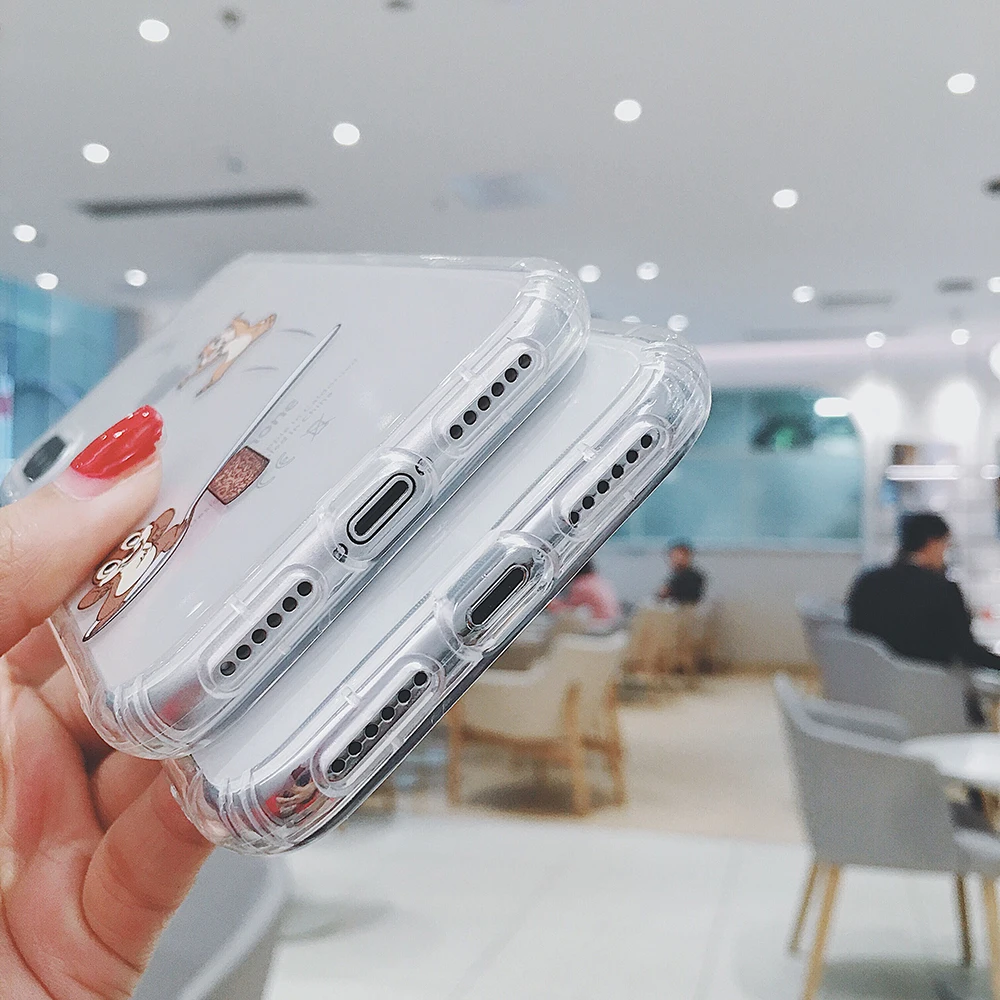 Для iphone 7 Чехол озорной чип и Дейл чехол для телефона 6 6S 8 Plus 10 X XR XS Max s Мультфильм