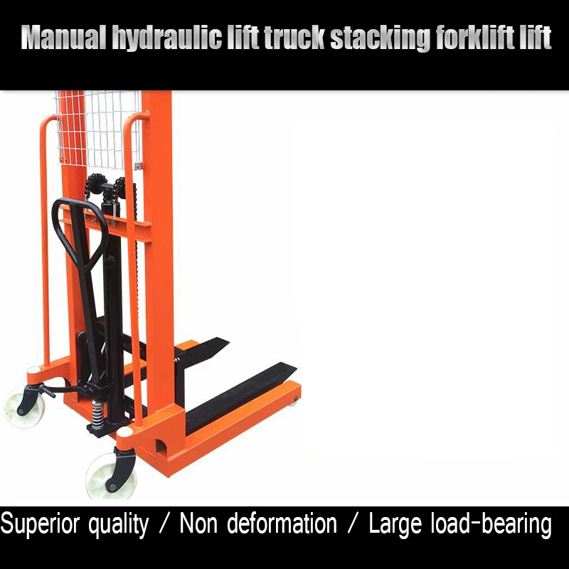 

3 T Manual Hydraulic Increase Truck Stacker Stacker Forklift Lift Loading