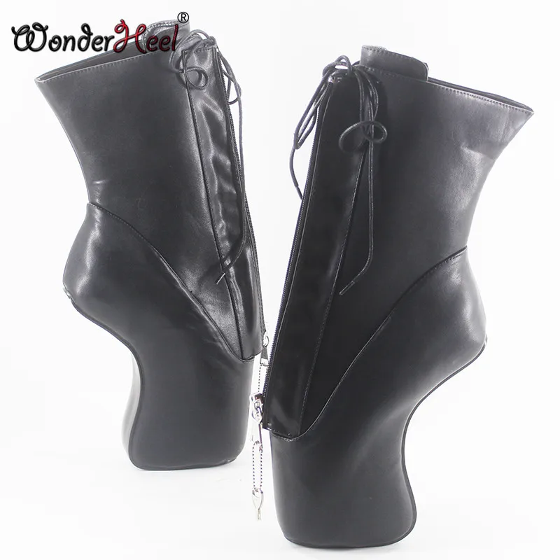 Обувь с экстремально высоким каблуком Wonderheel 7 &quotтуфли на танкетке YKK закрывается
