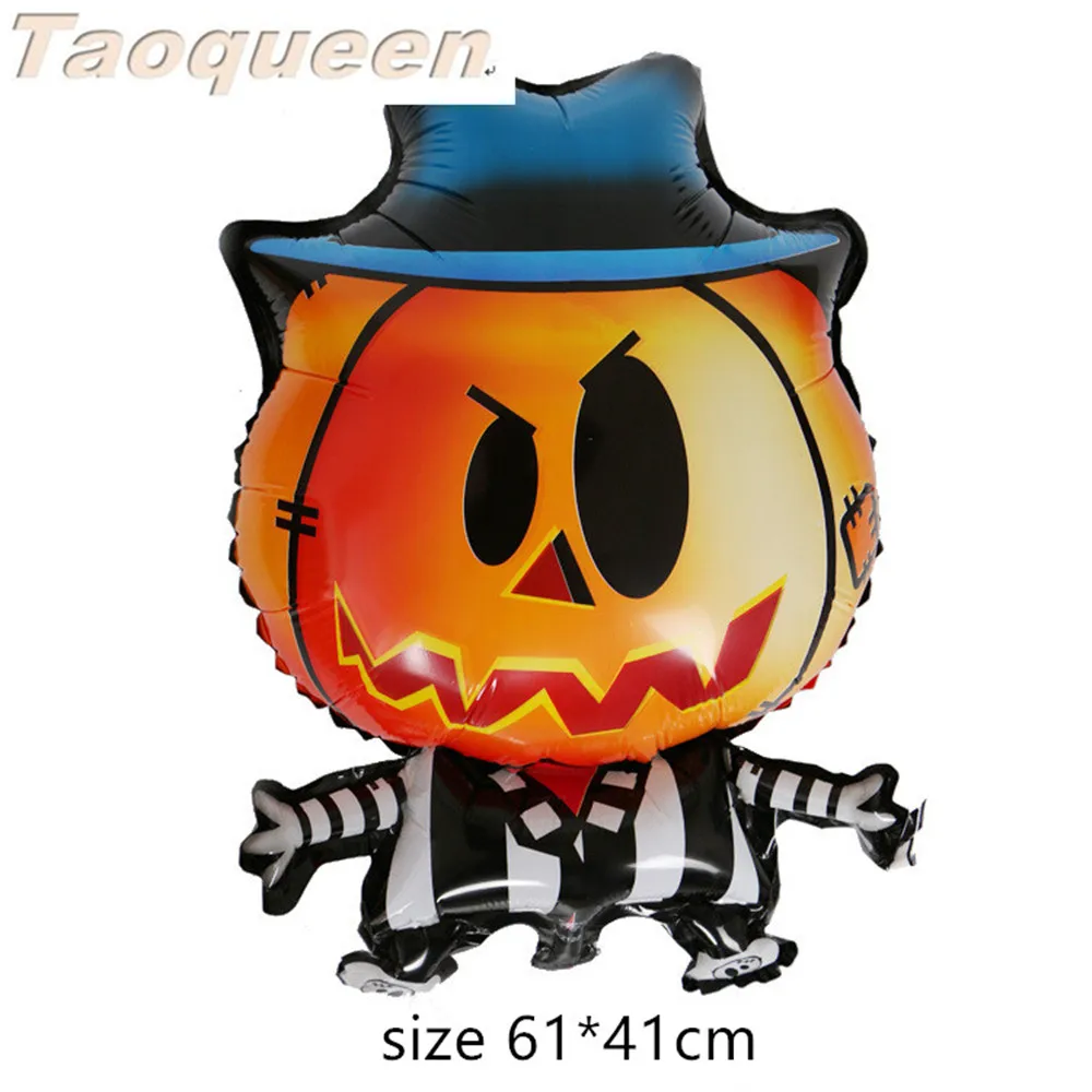 Украшение на Хэллоуин воздушные шары для вечеринки фольгированные фестиваль