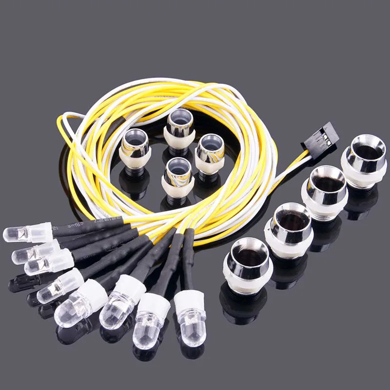 1 Набор 8LED лампа для крыши автомобиля супер яркая светодиодная лента