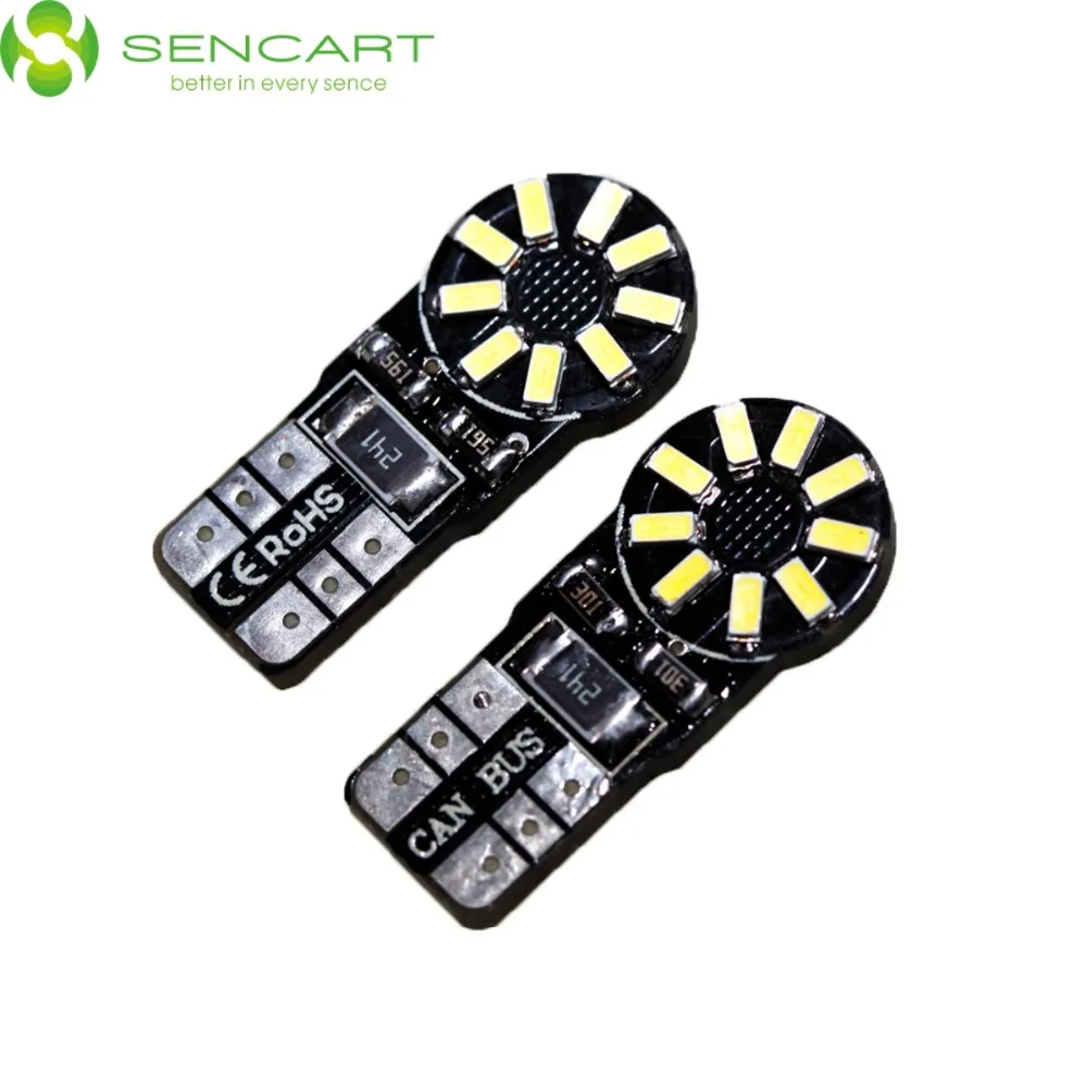 2 шт. T10 W5W 18SMD 18LED 3014 6000 K белый автомобиль свет лампы распродажа стоп сигнал
