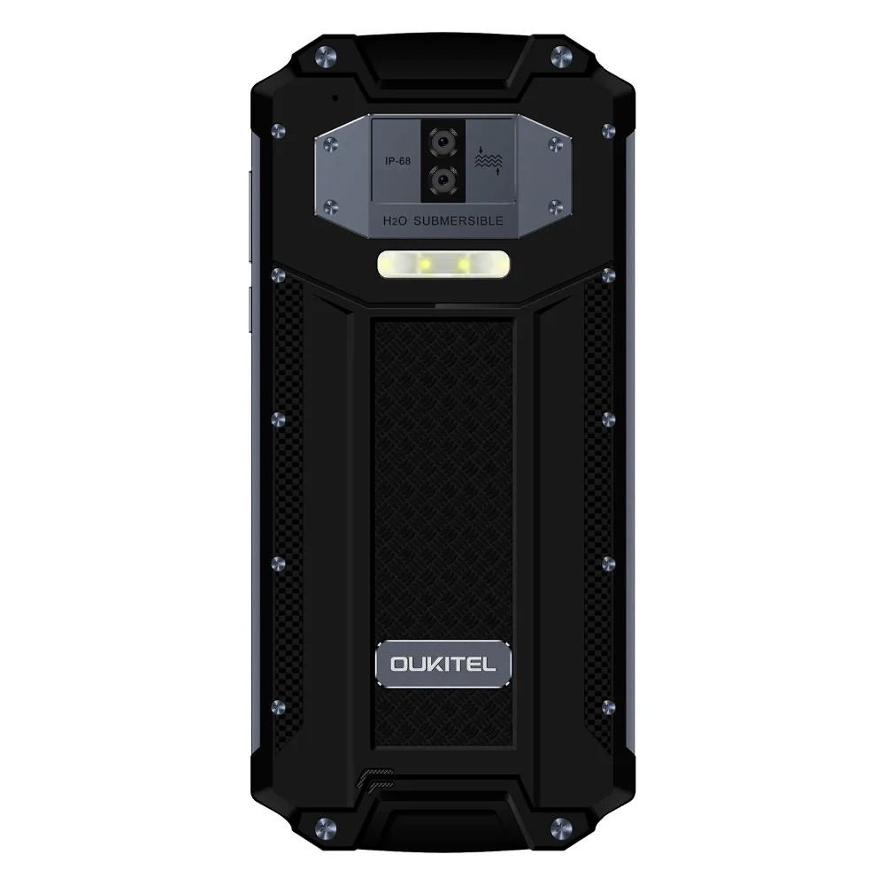 OUKITEL WP2 IP68 NFC водонепроницаемый 6," 18:9 Android 8,0 MT6750T Восьмиядерный 4 Гб ОЗУ 64 Гб ПЗУ 10000 мАч отпечаток пальца мобильный телефон