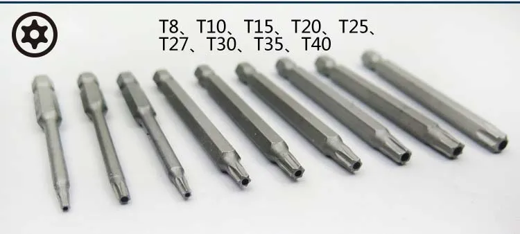 32 шт. Cr-V Набор отверток специальной формы с прорезями Phillips Torx Hex Pozidriv Bit 6,35 мм шестигранный хвостовик аксессуары для электроинструмента