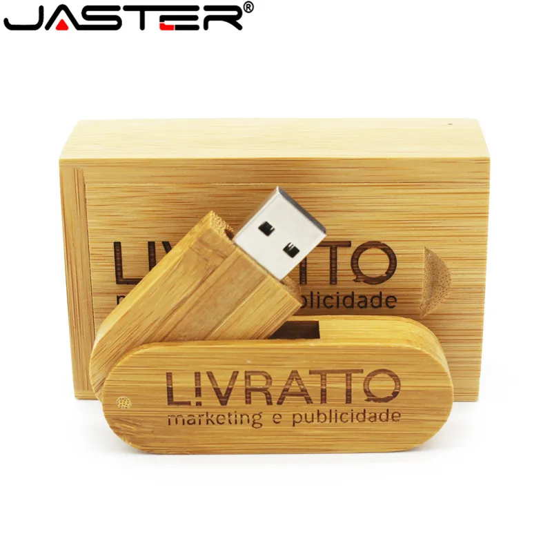 USB-флешка JASTER с логотипом на заказ из орехового/кленового дерева USB 2 0 4 ГБ 8 16 32 5 шт.