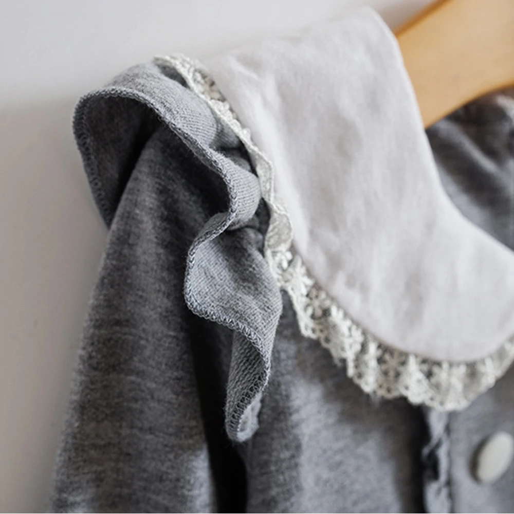 2018 детей на весну и зиму хлопок Вечеринка платья Кукла для девочек