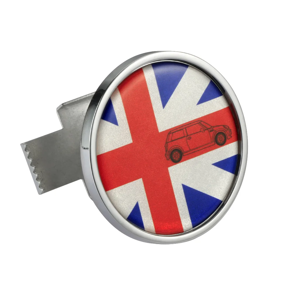 red jack car Металлический 3D передний бампер бейдж с эмблемой Grill стикер автомобильный Стайлинг для MINI Cooper JCW S One Countryman R60 R61 F56 F60 аксессуары - Название цвета: red jack car