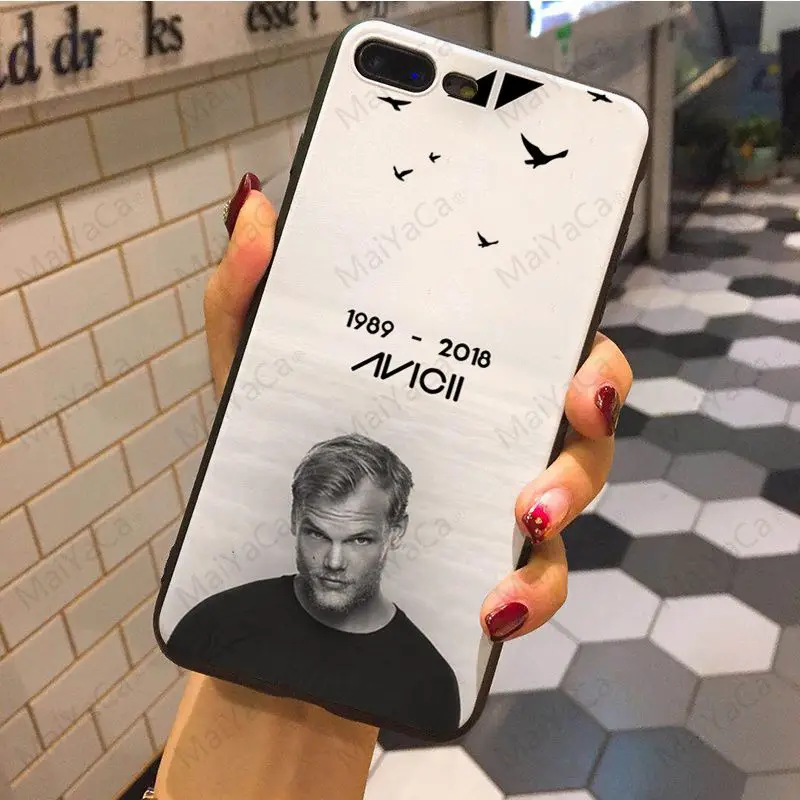 4 Чехол для мобильного телефона MaiYaCa muerte dj avicii Tim Bergling для Apple iphone X XSMax XR XS и 7 8plus 6s 6plus 5 5S SE - Цвет: 4