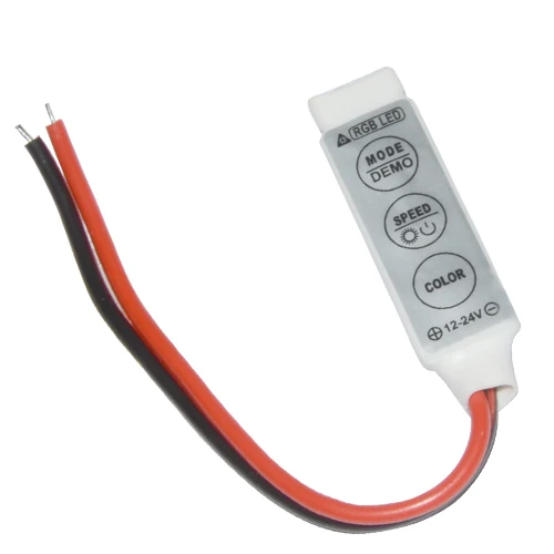 Контроллер RGB с диммером 19 режимов 20 цветов 12 В 24 6 А|rgb controller|controler dimmerrgb dimmer controller |