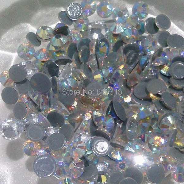 

Korea rhinestone 100 gross SS10 hot fix rhinestone crystal AB for belly dance clothes wholesale supplier