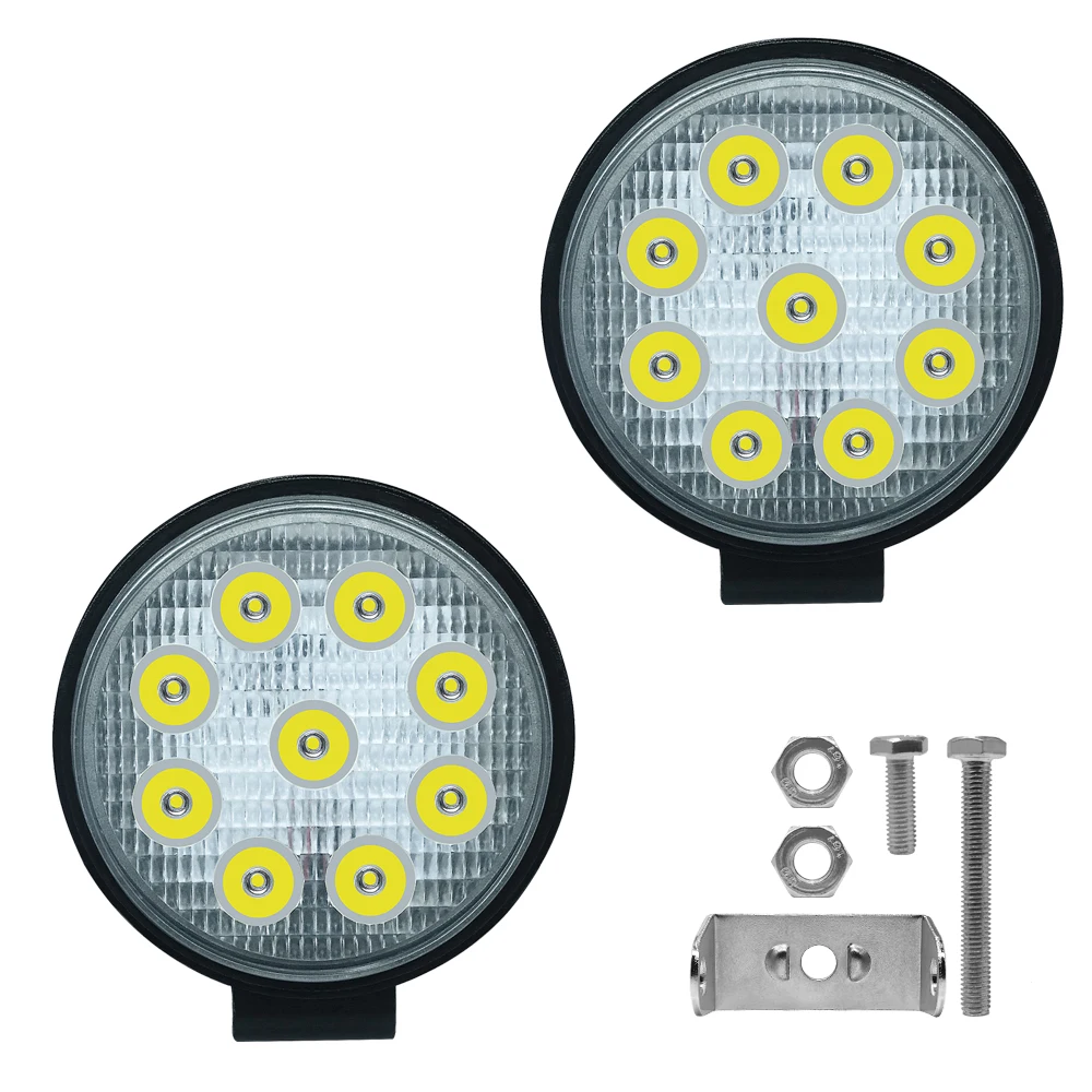 

2pcs LED Work Light 60W Off Road Car Truck Working Light Spotlight Seachlight Projector Lamp Dustproof Waterproof IP68