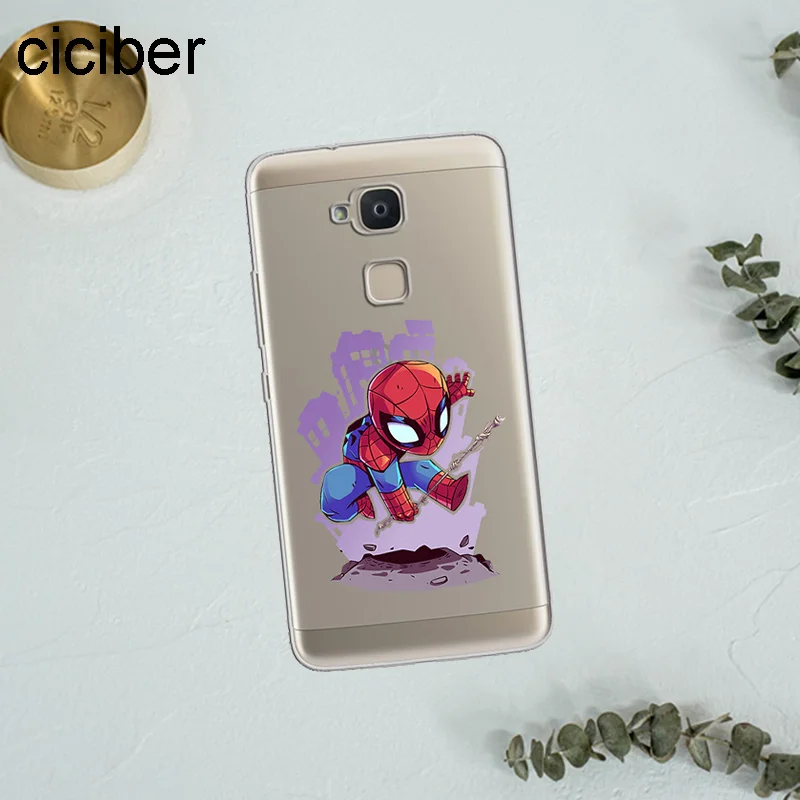 Ciciber Marvel Бэтмен для BQ Aquaris U2 C U X5 V VS X2 X M Plus Lite Pro Мягкий ТПУ чехол телефона M5 E5s M5.5 E4.5