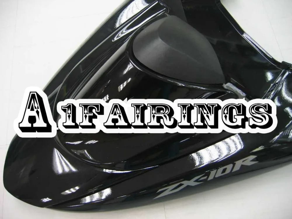 Motorcycle Fairings for Kawasaki ZX-10R 2004 2005 ABS Plastic Injection Body Kits Motorbike ZX10R 04 05 Hulls Black Carenes | Автомобили и