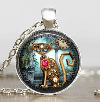 Часы с подвеской в стиле стимпанк 1 шт./лот|f pendant|alice in wonderland pendantalice charms |
