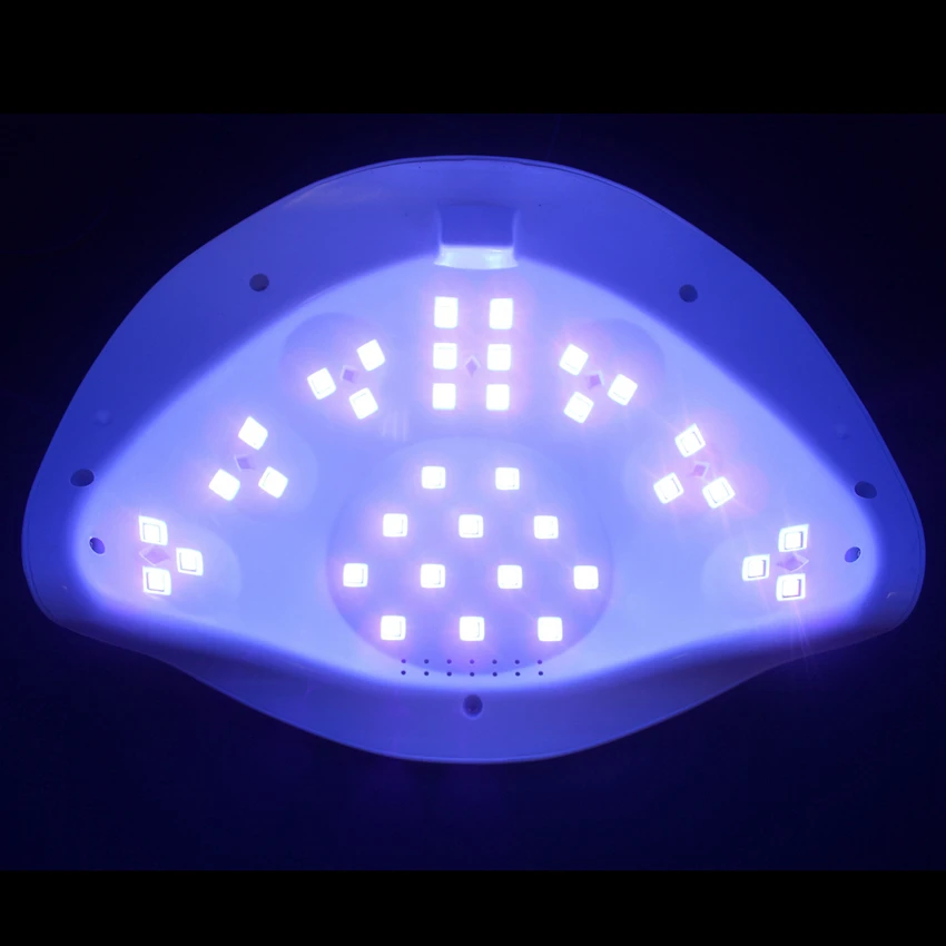 72W LED UV Nail Gel Curing Lamp Polish Dryer Art Machine Quick-Drying Comfortable Manicure | Красота и здоровье