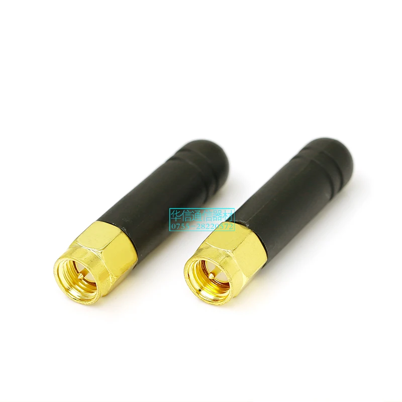 2.4G/wifi SMA male inner screw needle antenna short sleeve total length 3.5CM 2dbi | Мобильные телефоны и аксессуары