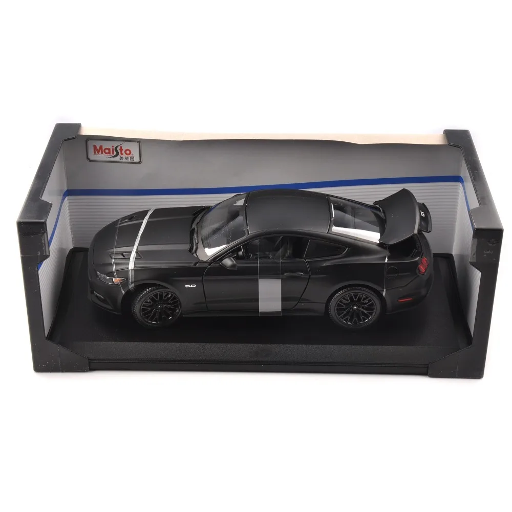 Новая игрушка die-cast kill mode car Maisto 1:18 Mustang Gt 5.0l американская мышца модель автомобиля спортивный черный 26 см