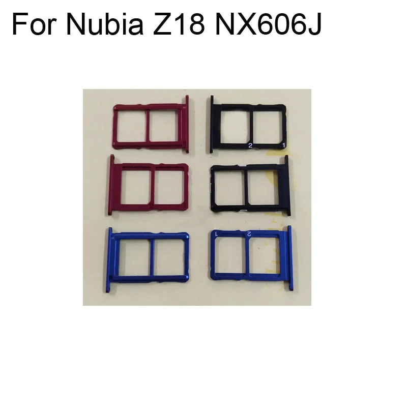 

Original New Best Sim Card Reader Slot Tray Port Holder For ZTE Nubia Z18 NX606J Phone Flex Cable Replacement