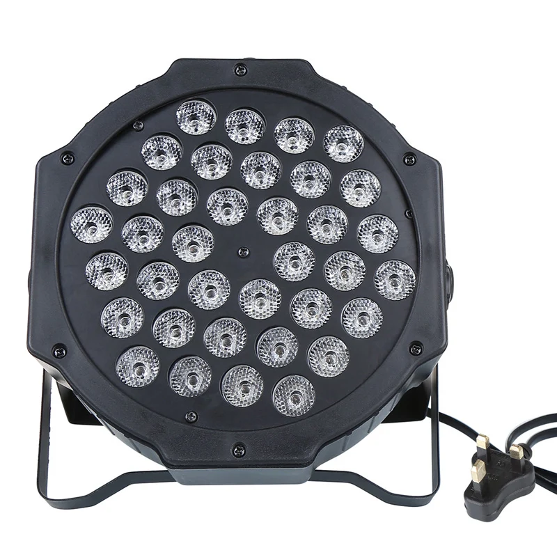 DHL 4xrgb сценический свет 36*2 Вт 36 LED плоские Par огни RGB лампа для клуба DJ Дискотека