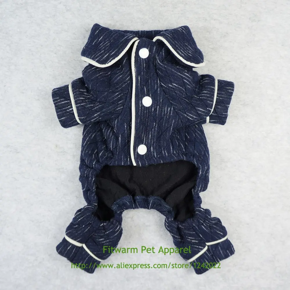 Fitwarm стильные пижамы для собак Одежда домашних животных пальто комбинезон мягкий
