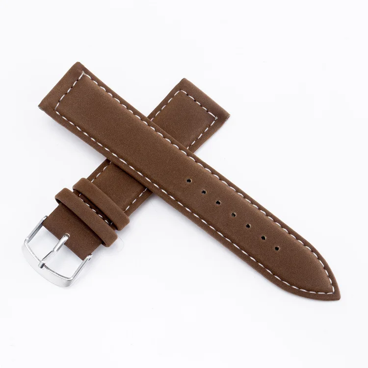 Ремешок матовый из микрофибры для наручных часов 22 мм 18/22 2020|band 22mm|watch strap22mm watchbands |