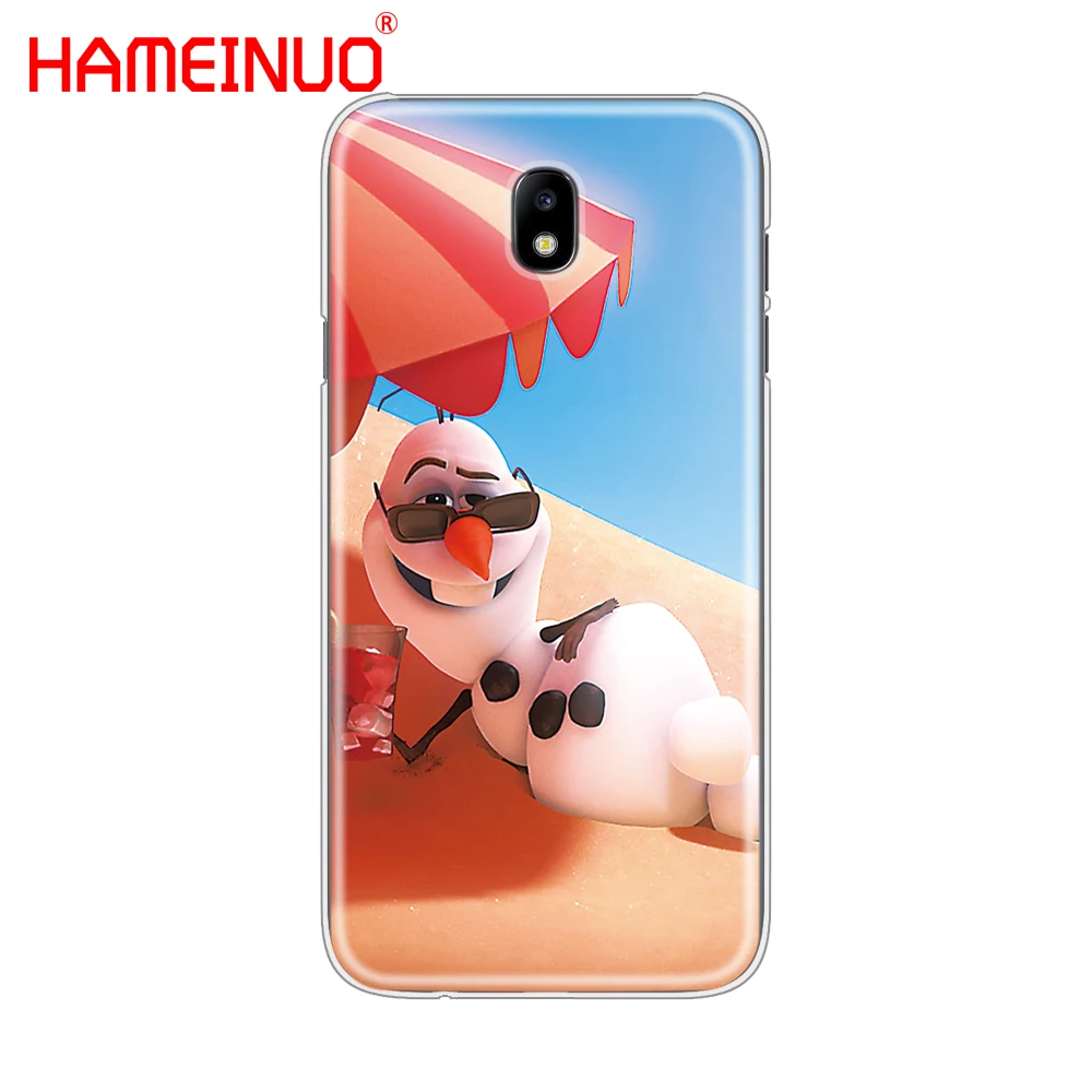 HAMEINUO Симпатичные Олаф Снеговик крышка чехол для телефона для Samsung Galaxy J3, J5, J7 года J527 J727 J327 J330 J530 J730 PRO - Цвет: 73008