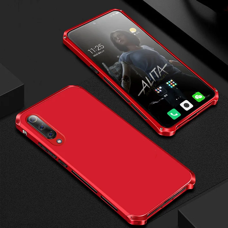 Роскошный противоударный чехол для Xiaomi Redmi Note 8Pro, алюминиевый металлический каркас, жесткий чехол из ТПУ Для Xiaomi 9 Note7 Mi8, чехол, броня, Fundas