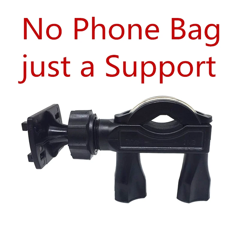 No Phone Bag Крепление сотового телефона мотоцикла BuzzLee держатель w/обновление велосипеда Водонепроницаемая сумка-чехол для iPhone Xs Max GPS Для Велосипеда Подставка для смартфона - Цвет: No Phone Bag
