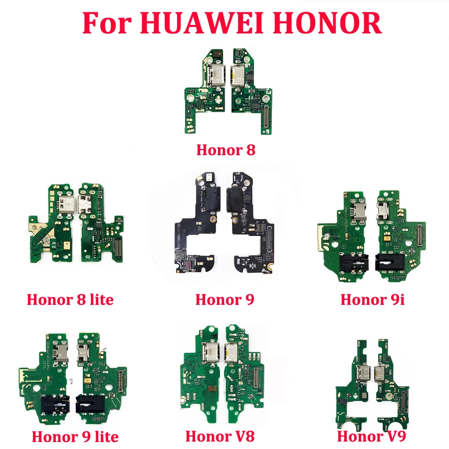 Док-станция с USB-портом для зарядки гибкий кабель микрофоном Huawei honor 8 lite 9 9i 10 v8 v9 v10